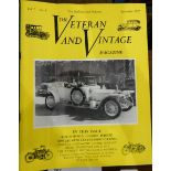 Large quantity of The Veteran and Vintage magazine dating through the 50's, 60's and early 70's,