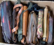 Large quantity of vintage leather and fabric handbags (2 boxes)