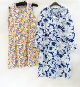 Six various 1950's/60's shift dresses (6)