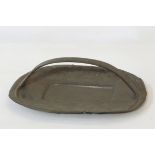 Tudric pewter basket to a design by Archibald Knox for Liberty & Co,