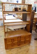 20th century Cotswold School bookcase/cabinet,