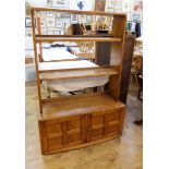 20th century Cotswold School bookcase/cabinet,