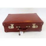 Three various vintage trunks,