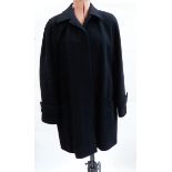 Dax black overcoat,