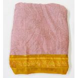 Silk sari,