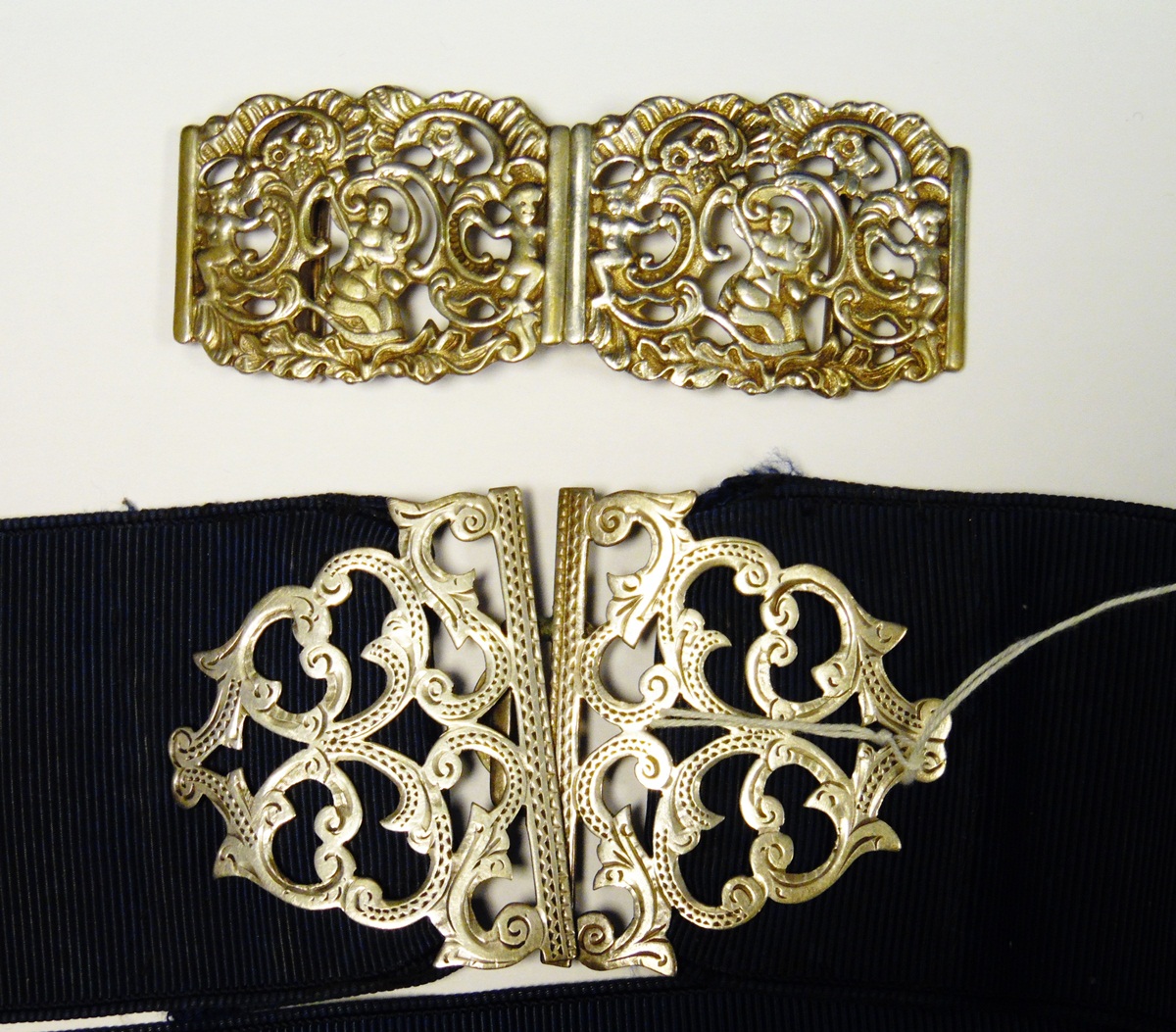 Victorian silver nurse's buckle, Birmingham 1898, - Image 2 of 2