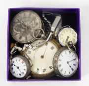 800 standard open faced pocket watch, the enamel dial inscribed 'Robert Reed',