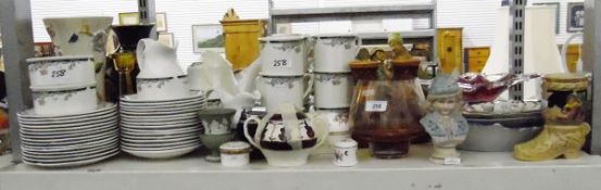 Royal Doulton 'Juno' part tea service including teapot, cups, saucers, milk jug, sugar bowls, etc.
