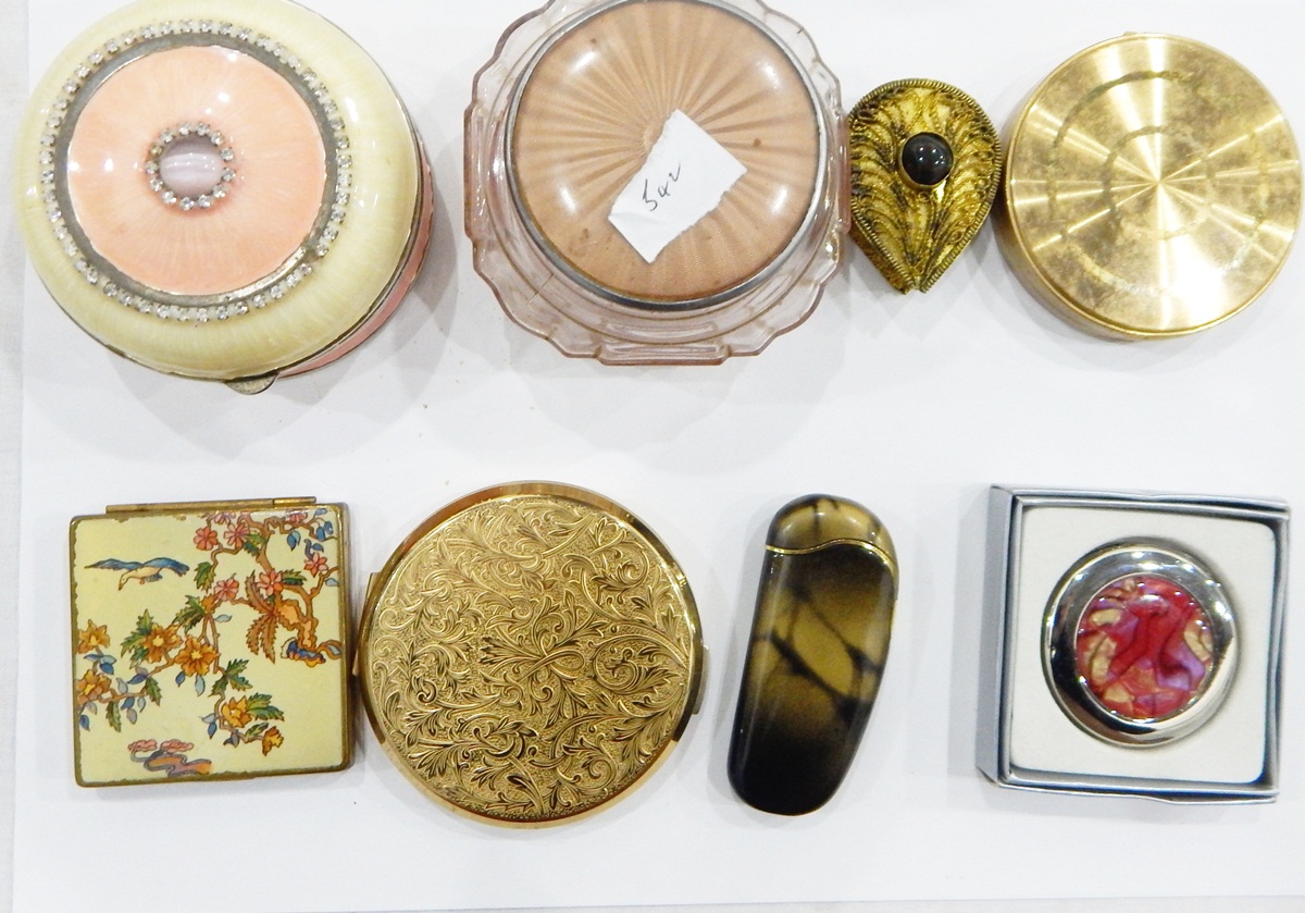 Stratton compact, a Jacquelle compact, various other compacts, dressing table jars, evening bags, - Image 2 of 2