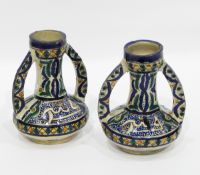 Pair of Isnik vases,