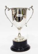 Silver two-handled trophy by Charles Boyton & Sons, London 1922,