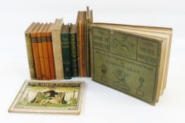 Large quantity of mid and late 19th century children's books including Edward Lear, Juliana