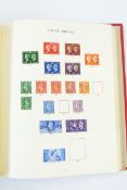 Windsor stamp album and contents of GB collection, another album and contents of mint GB including