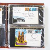 Five Royal Mail first day cover albums and contents and a Post Office first day cover album (6)