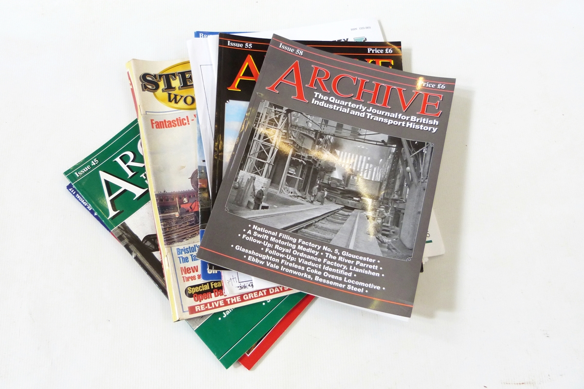 Quantity of railway interest reference books and magazines including 'Archive - The Quarterly