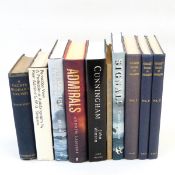 Quantity of books on sailing and navigation including two volumes of "Admiralty Manual of