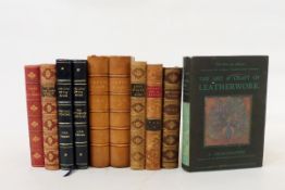 Fine Bindings incl. Francis- Lewis C. "The Art and Craft of Leatherwork" Seely Service & Co.,