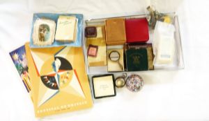 Festival of Britain South Bank Exhibition and Pleasure Garden Guides ( 2), Lusitania medallion and