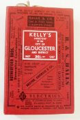 18 volumes of Kelly's Directory of Gloucester from 1939-40, 41-42, 45-46, 49, 1952, 57, 59, 61,