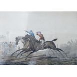 Pair of racing aquatints after Horace Vernet by Carree,