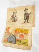 Album and contents of cigarette cards, a quantity of first day covers,