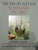 The Metropolitan Seminars in Art, six vols, assorted novels,