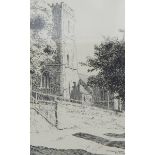 After Geo R W Phillis Etching "St Woolos Church, Newport ...