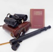 Pair of Carl Zeiss 10x50 binoculars in leather case,