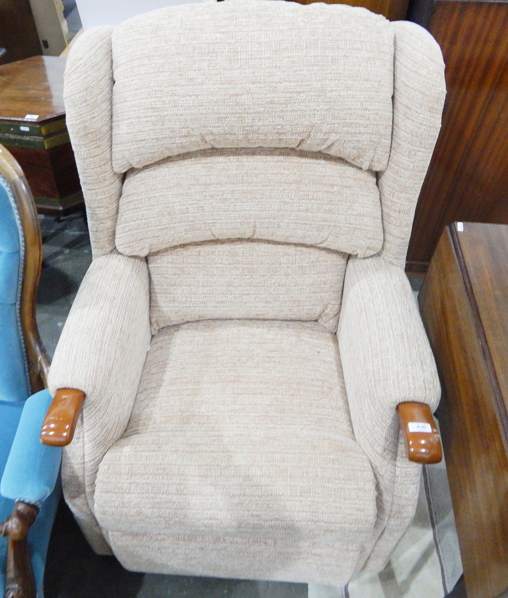 Modern upholstered armchair