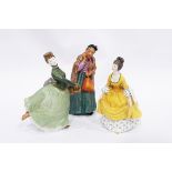 Three Royal Doulton figures "Bridget" HN2070,