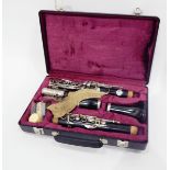 Boosey & Hawkes "Symphony 1010" wooden clarinet, no.