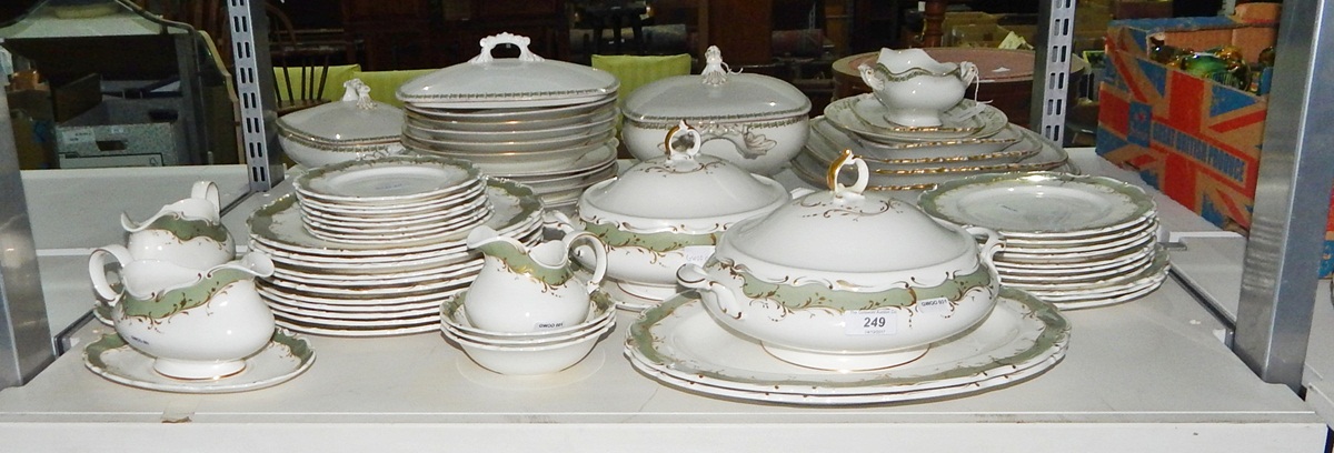 Royal Doulton part dinner service 'Fontainebleau', comprising two lidded serving dishes,