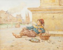 Antonio Paoletti Giovanni (1834-1912) Watercolour drawing "Venezia", signed lower left,
