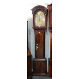 19th century mahogany 30-hour longcase clock, the dial signed 'Geo Gould, Malton',