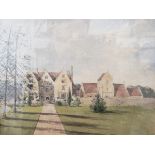 19th century school Watercolour "Little Compton", unsigned, dated May 1868 lower right, 16.