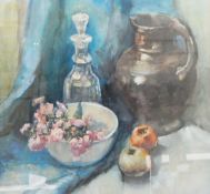 Martinus Leonardus Middelhoek (Dutch 1898-1986) Watercolour drawing Still life of jug,