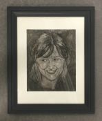 ELLA KENYON Erica (keep loved ones close) Zinc plate etching with aquatint