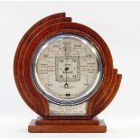 Short & Masons "Stormoguide" barometer, with wooden case,