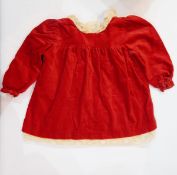 Quantity of vintage children's clothes including smocked dresses, velvet dresses, bloomers, etc.