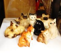 Beswick Siamese cat model group, no.