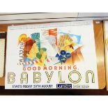 'Good Morning Babylon' movie poster,