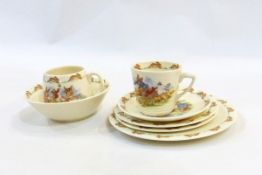 Quantity of 'Bunnykins' china to include mug, bowl,