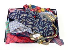 Large collection of gentlemen's ties,