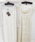 Anna Molinari silk and grosgrain detailed full-length dress,