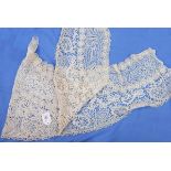 A large bobbin lace collar/shawl ,