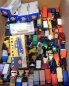 Quantity of Corgi Classic models of vintage trucks together with various cars, etc.