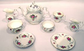 Royal Albert 'Tranquillity' pattern china part tea service,