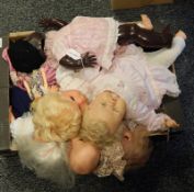 Various 20th century dolls (1 box)