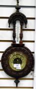 20th century oak barometer,