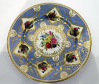 Chamberlains Worcester 'Princess Charlotte' porcelain plate,